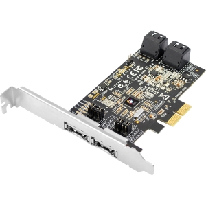 SIIG SATA Controller - Serial ATA/600 - PCI Express x2 - Plug-in Card ...