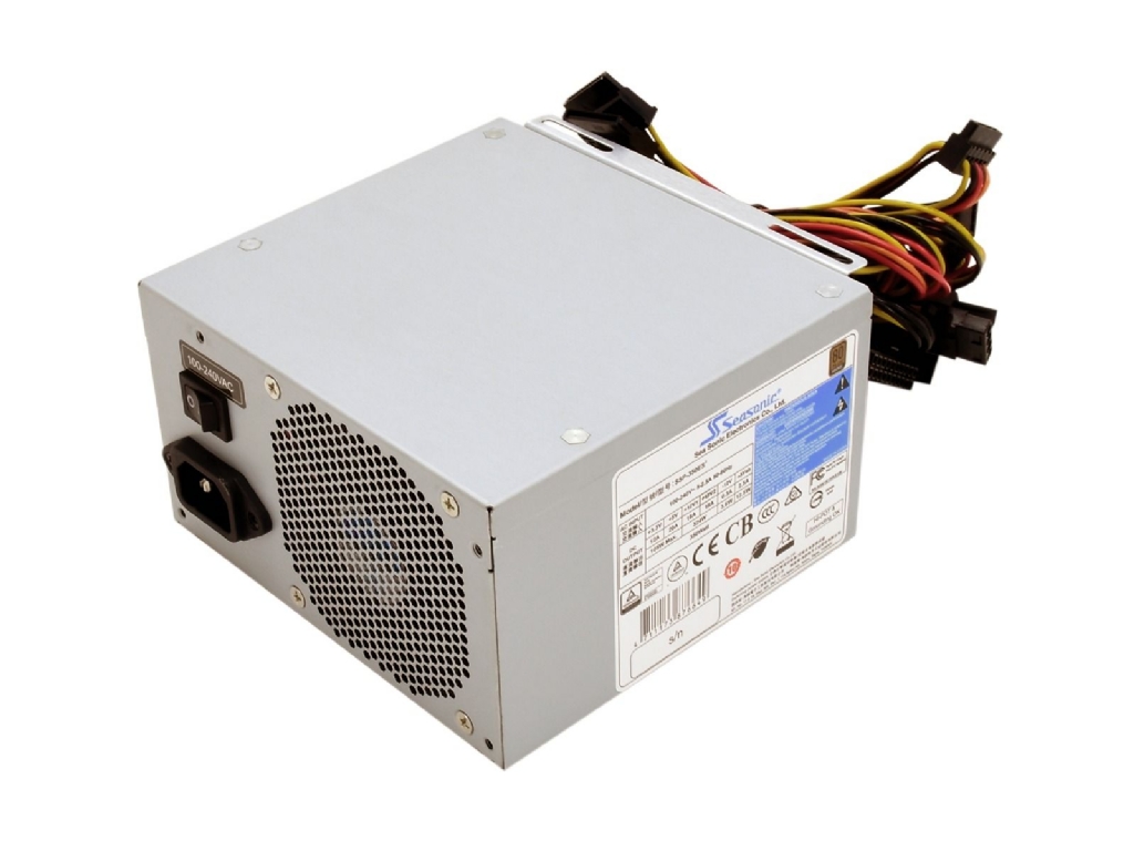 Seasonic SSP-600ES2 600W Industrial Server Power Supply - 80 plus Bronze PFC with Single 8cm Fan