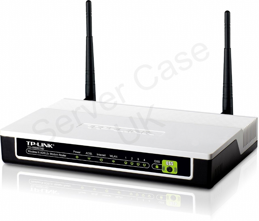 Tp Link Td W61nd 300mbps Wireless N Adsl2 Modem Router Server Case