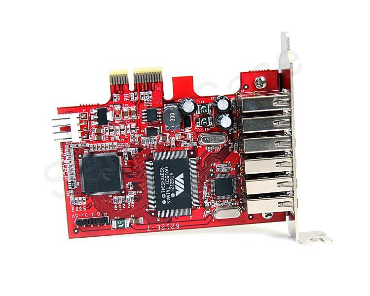 Startech 7 Port Pci Express Low Profile High Speed Usb 20 Adaptor Card