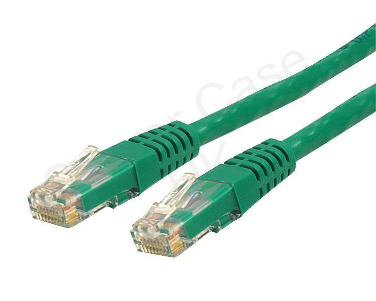 StarTech Cat 6 Green Molded RJ45 UTP Gigabit Cat6 Patch Cable - Patch ...